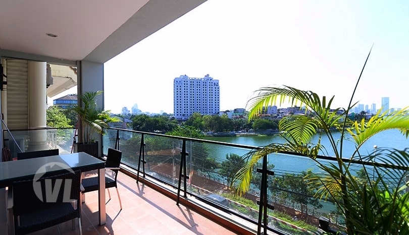 3 beds duplex to rent in Hanoi with West Lake view