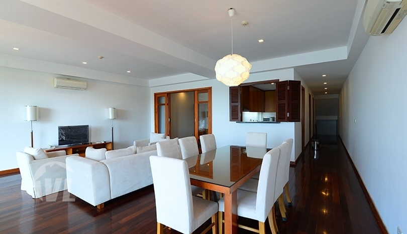 3 beds duplex to rent in Hanoi with West Lake view