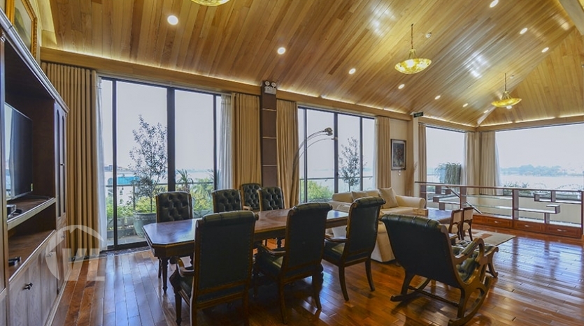 Amazing 200 sq m 2 beds penthouse with terrace in Tay Ho