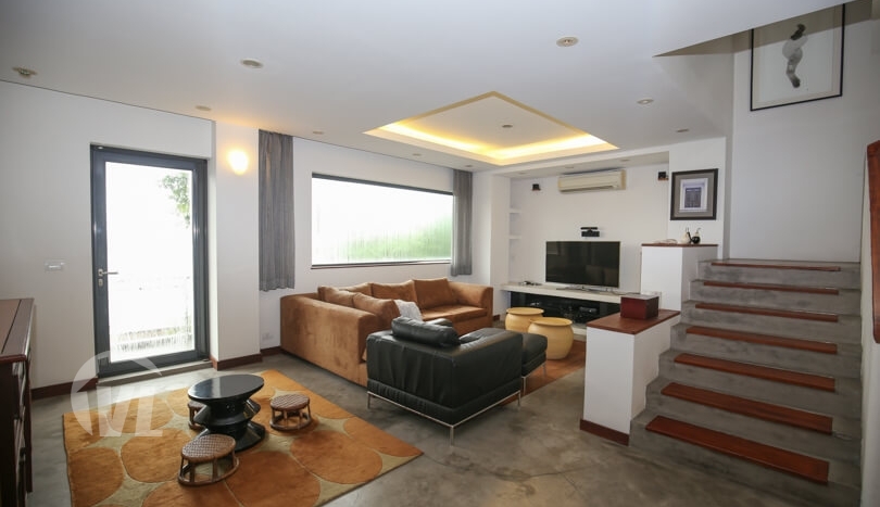 Ambassador swimming pool villa to rent in Long Bien area Hanoi