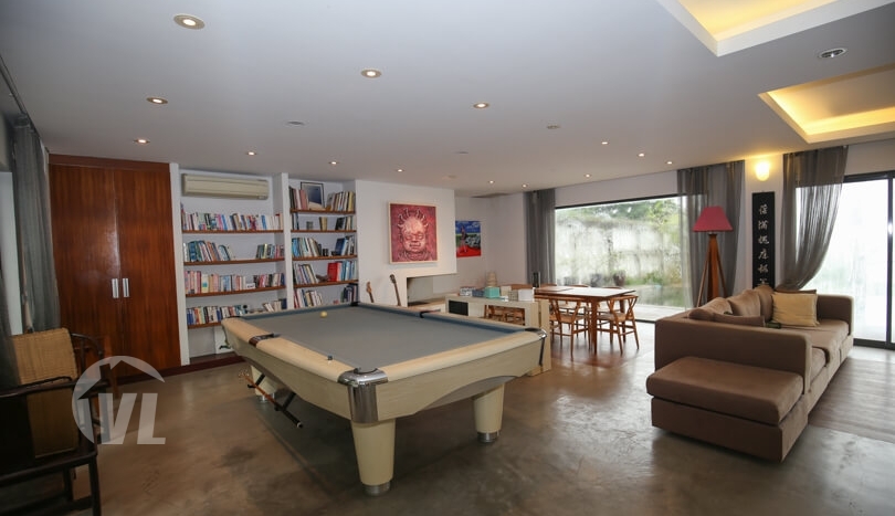 Ambassador swimming pool villa to rent in Long Bien area Hanoi