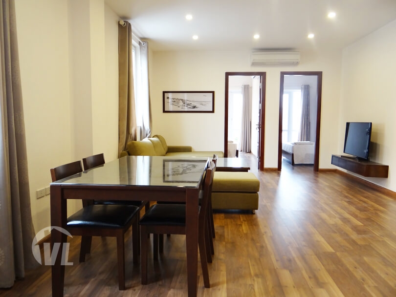 333 Apartment with terrace to lease close to the French Embassy in Hanoi