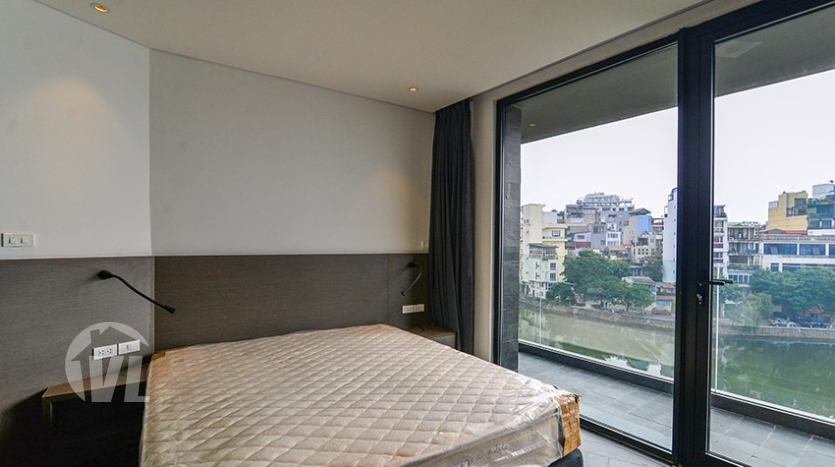 Brand new lake view 2 beds apartment in Truc Bach