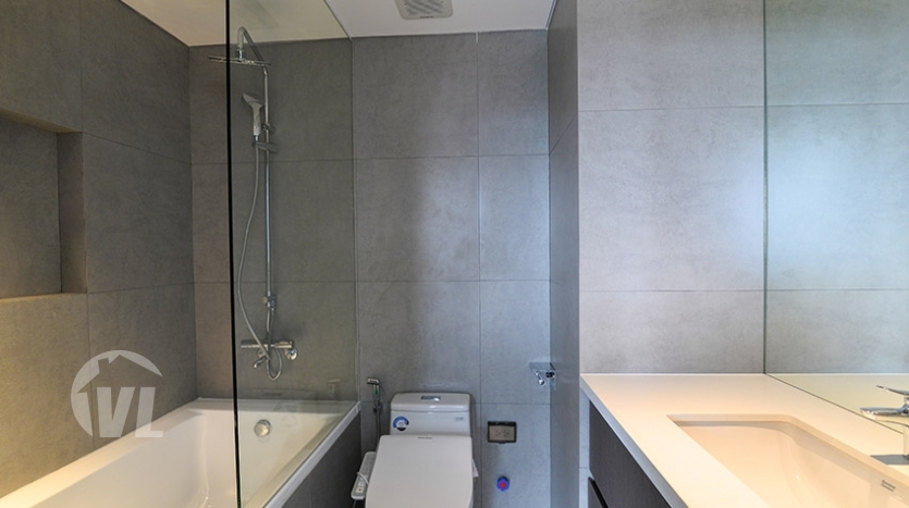 Brand new lake view 2 beds apartment in Truc Bach