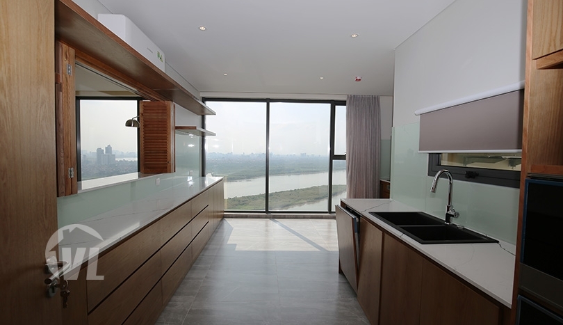 Duplex apartment to rent in Mipec Riverside close to LFAY Hanoi
