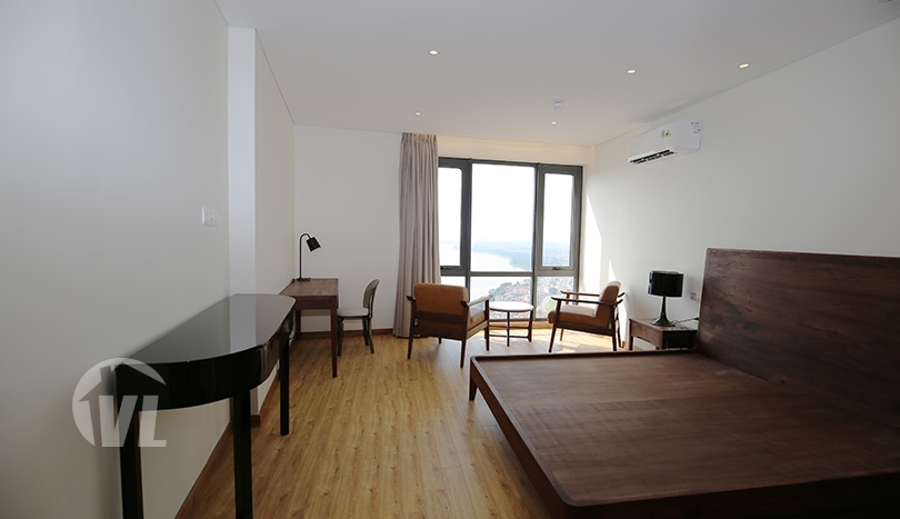 Duplex apartment to rent in Mipec Riverside close to LFAY Hanoi