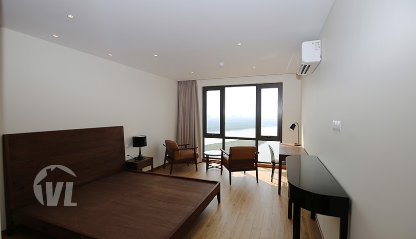 Duplex apartment to rent in Mipec Riverside close to LFAY Hanoi
