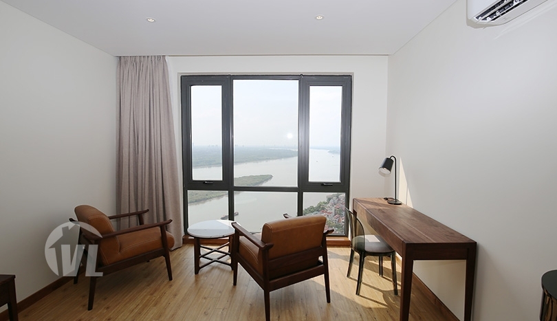 Duplex apartment to rent in Mipec Riverside close to LFAY Hanoi