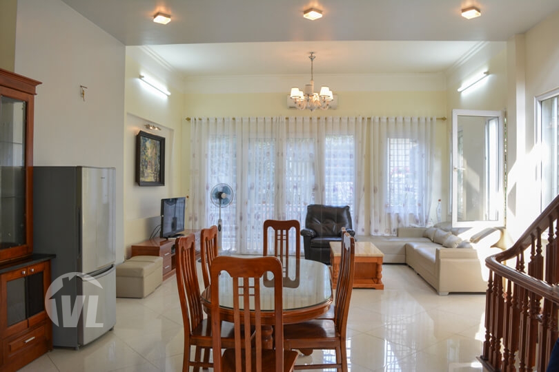 222 Furnished 4 bedroom house in Xuan Dieu Tay Ho