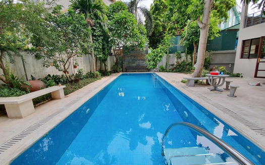 Furnished house with swimming pool in Long Bien close to LFAY Hanoi