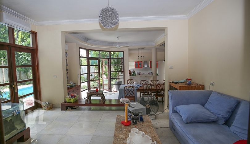 Furnished house with swimming pool in Long Bien close to LFAY Hanoi