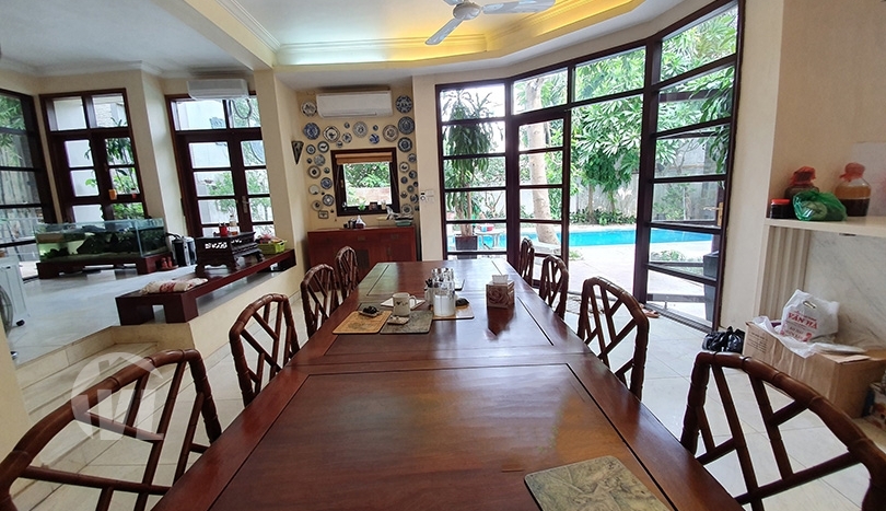 Furnished house with swimming pool in Long Bien close to LFAY Hanoi