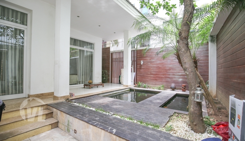 Gorgeous furnished 3 bedroom house to lease in Tay Ho district Hanoi