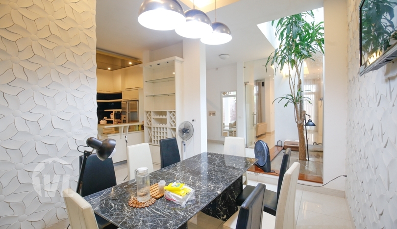 Gorgeous furnished 3 bedroom house to lease in Tay Ho district Hanoi