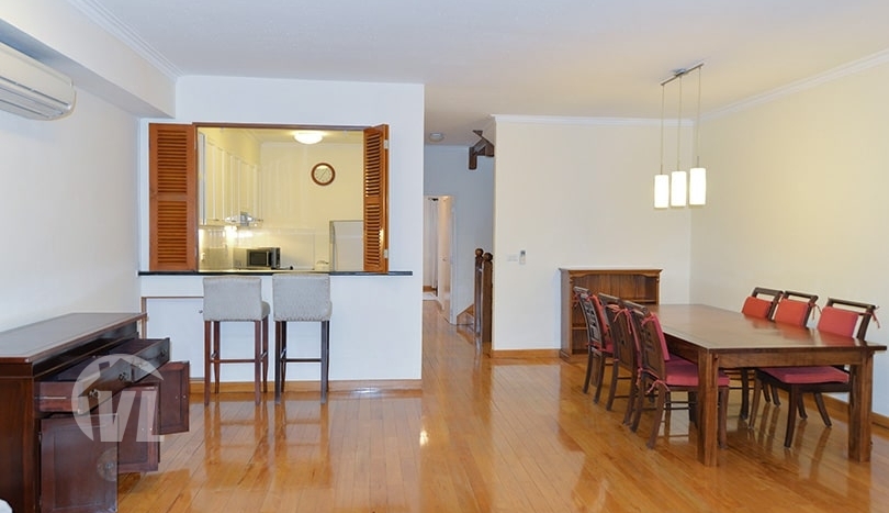 Large 4 bed duplex serviced apartment to rent in Hoan Kiem