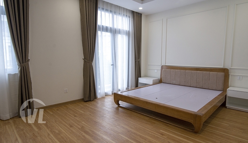 New house to lease in Vinhomes Harmony fully furnished 3 beds 1 study