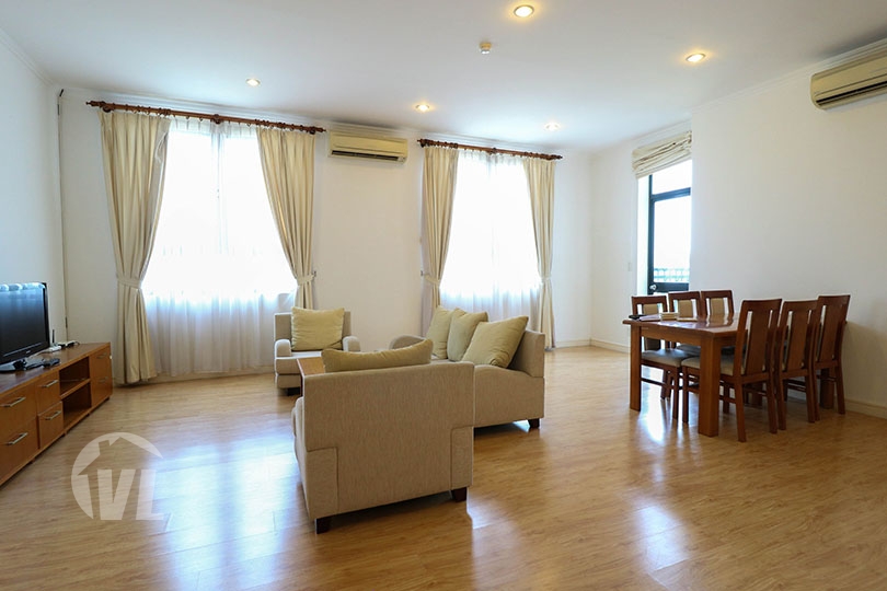 333 Serviced apartment in Tay Ho to lease with swimming pool and fitness