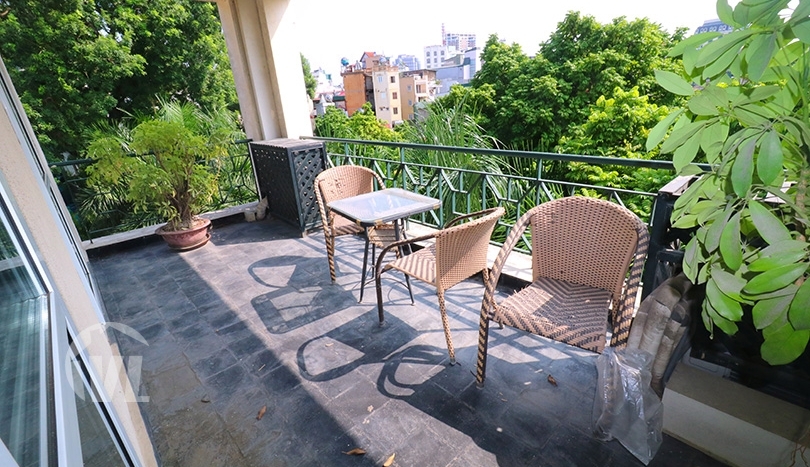 Spacious 3 beds serviced apartment to lease in Hoan Kiem Hanoi