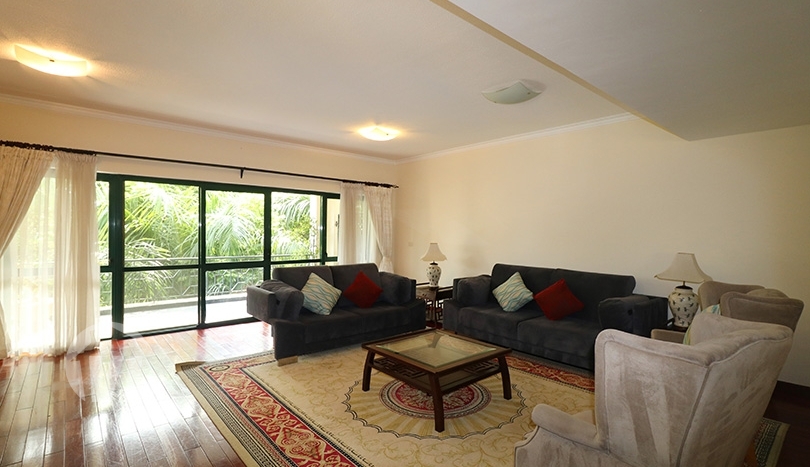 Spacious 3 beds serviced apartment to lease in Hoan Kiem Hanoi