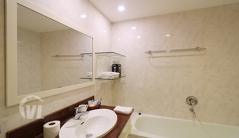 Spacious 3 beds serviced apartment to lease in Hoan Kiem Hanoi