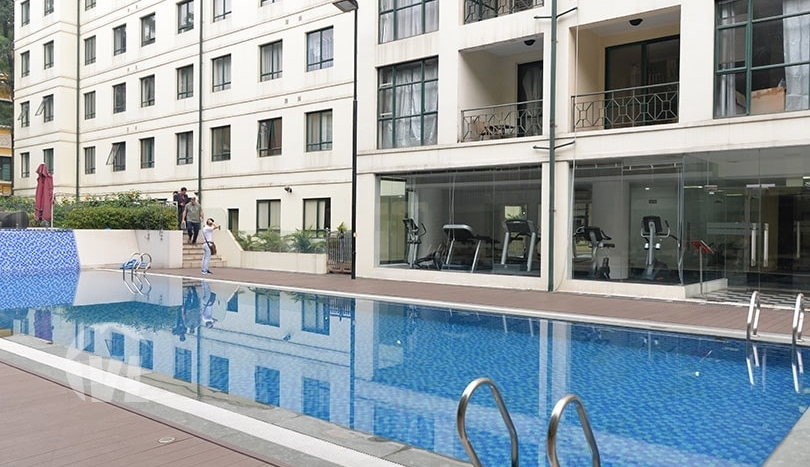 Spacious 3 beds serviced apartment to lease in Hoan Kiem Hanoi