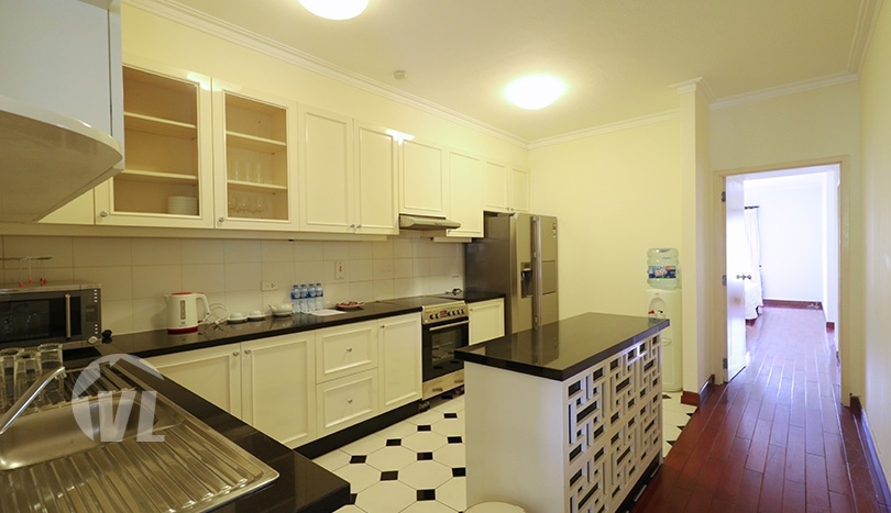 Spacious 3 beds serviced apartment to lease in Hoan Kiem Hanoi