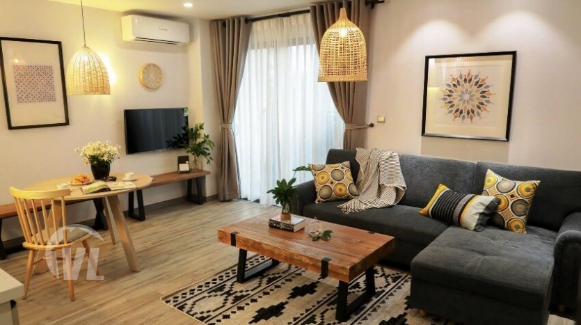 Unique Scandinavian style 2 bedroom apartment in Hoan Kiem