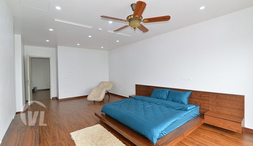 Furnished duplex apartment to rent with West Lake view in Tay Ho