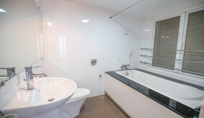 Modern partly furnished house in Tay Ho 3 beds 3 baths