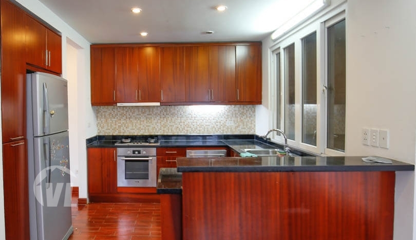 Modern partly furnished house in Tay Ho 3 beds 3 baths