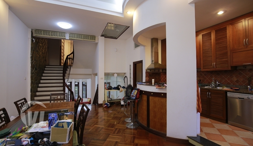 Partly furnished pool house to rent in Hanoi Westlake area