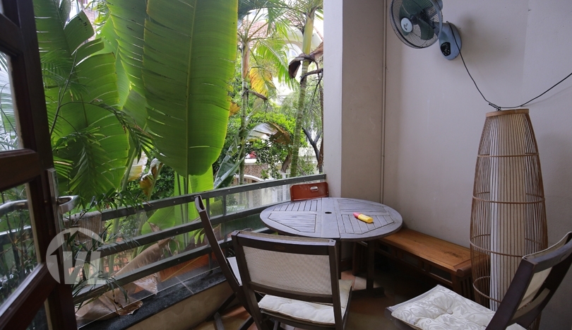 Partly furnished pool house to rent in Hanoi Westlake area