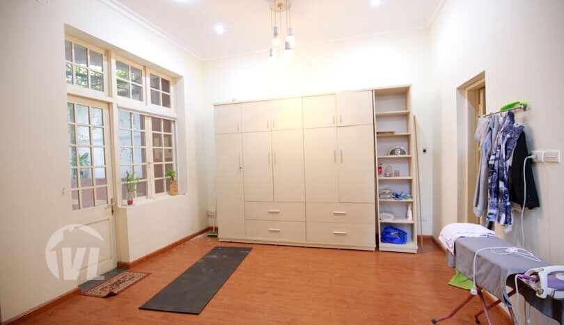 Rental furnished house in Tay Ho with large yard