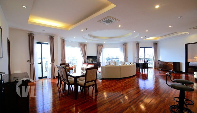 Top quality serviced apartment in Tay Ho 4 beds 3 baths