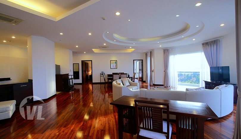 Top quality serviced apartment in Tay Ho 4 beds 3 baths