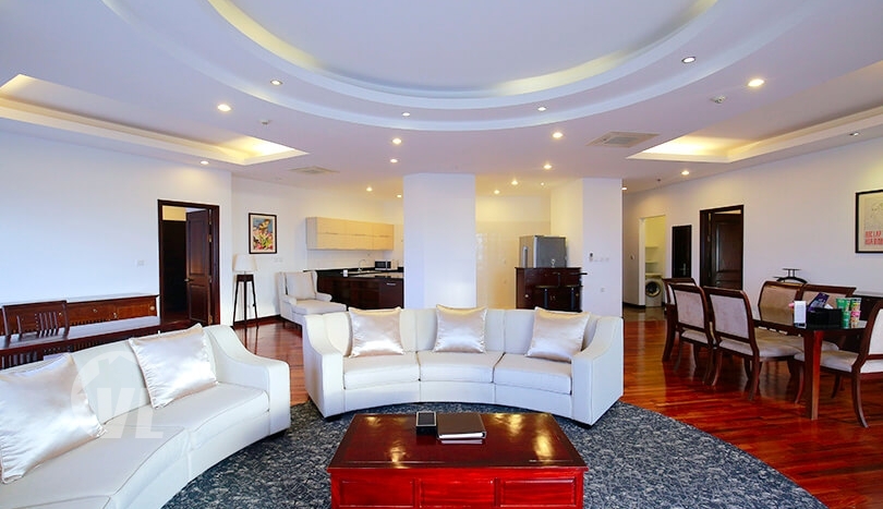 Top quality serviced apartment in Tay Ho 4 beds 3 baths