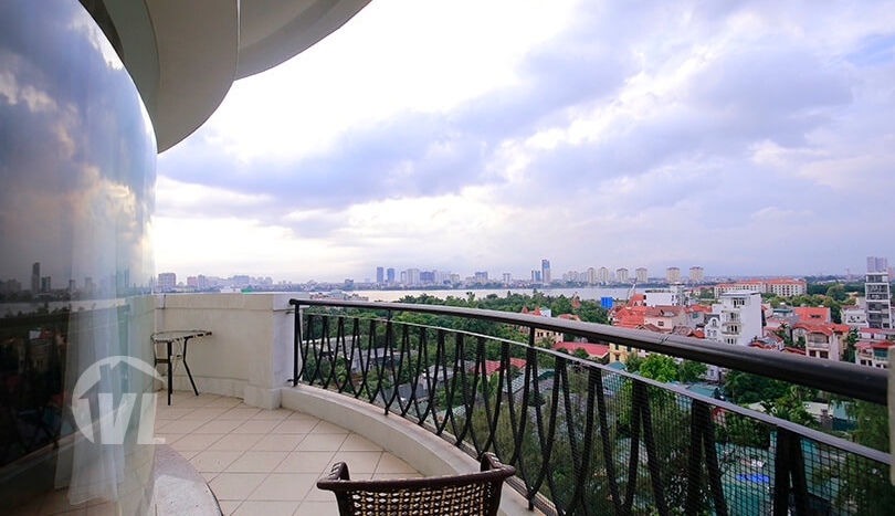 Top quality serviced apartment in Tay Ho 4 beds 3 baths