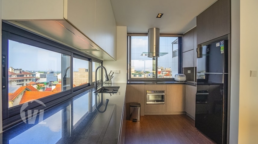 Brand new 200 sq m duplex to rent with terrace in Tay Ho district