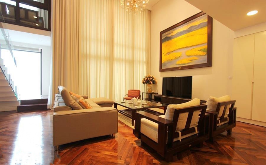 333 Furnished duplex apartment to lease in Hoang Thanh tower