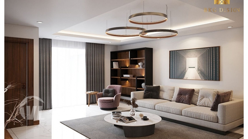Brand new 2 bedrooms apartment in Hanoi Aqua Central