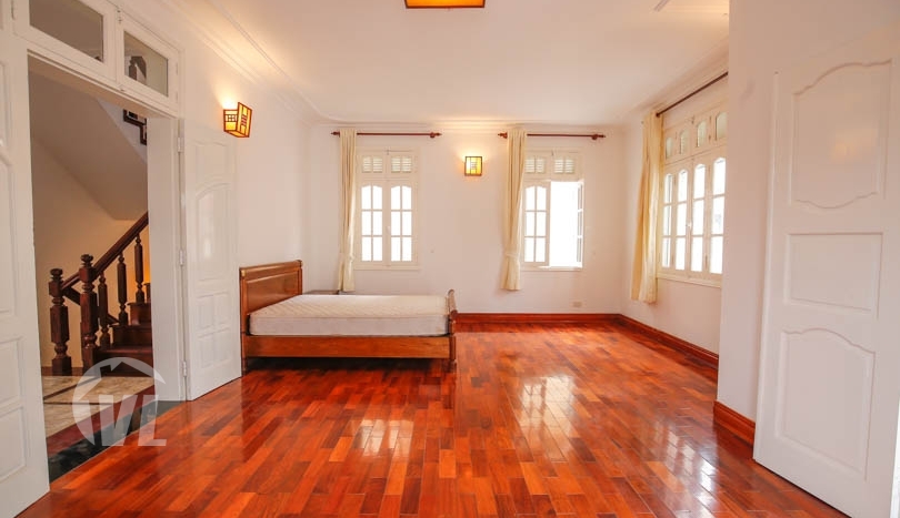 French colonial style villa to rent on To Ngoc Van Tay Ho