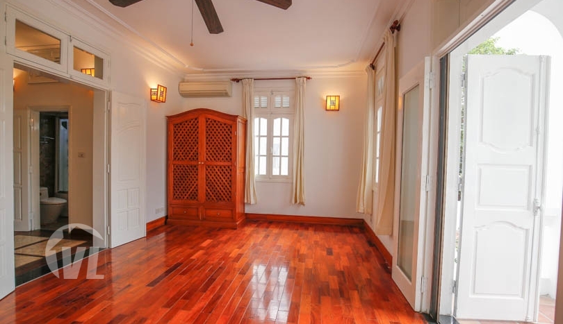 French colonial style villa to rent on To Ngoc Van Tay Ho
