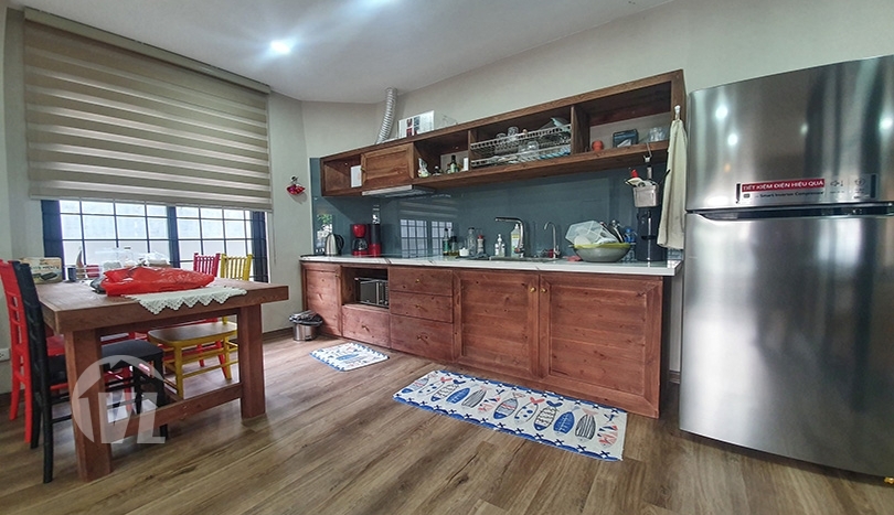 1 storey furnished house with garden to lease in Tay Ho
