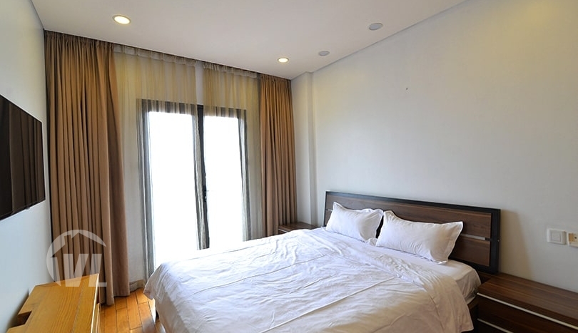 Furnished duplex apartment with terrace in Tay Ho district