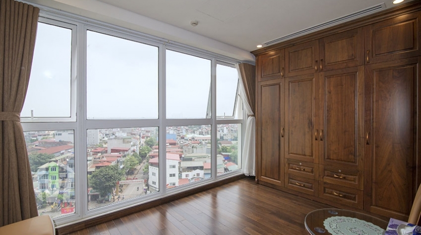 Large 2 bedrooms apartment to lease in Aqua Central in Hanoi