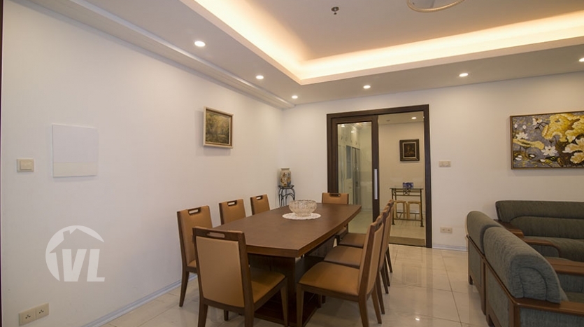 Large 2 bedrooms apartment to lease in Aqua Central in Hanoi