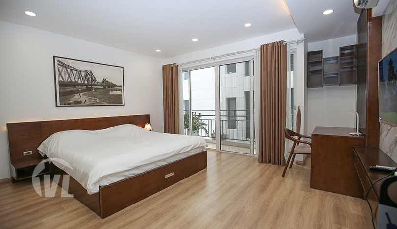 Modern furnished pool house to lease in the heart of Tay Ho Hanoi