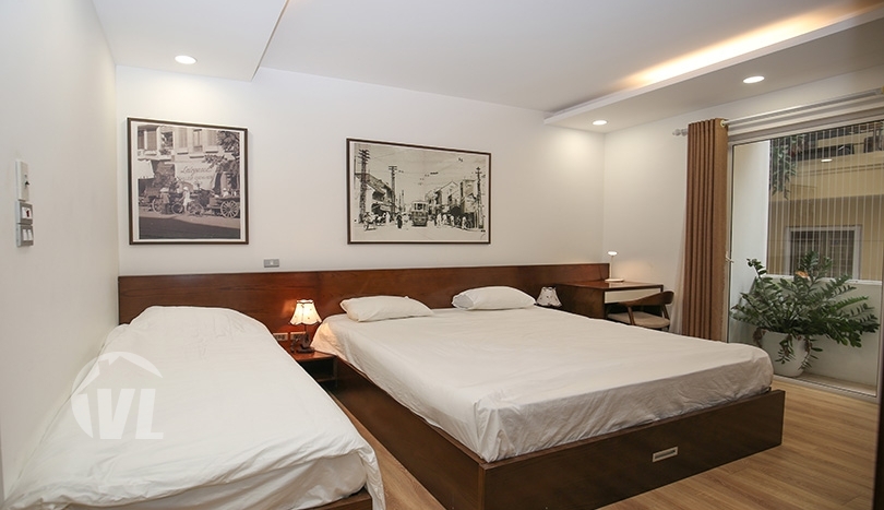 Modern furnished pool house to lease in the heart of Tay Ho Hanoi