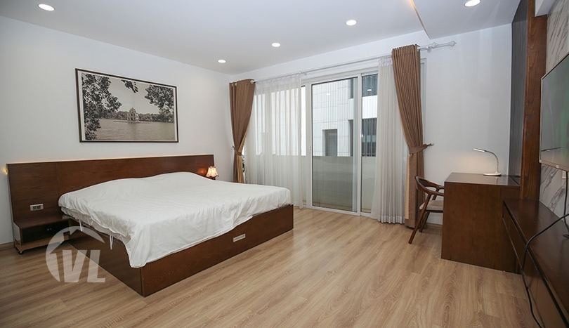 Modern furnished pool house to lease in the heart of Tay Ho Hanoi