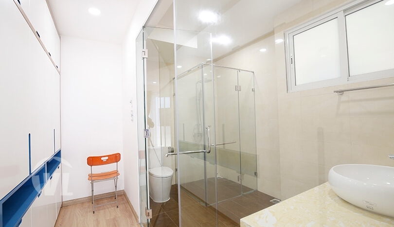 Modern furnished pool house to lease in the heart of Tay Ho Hanoi